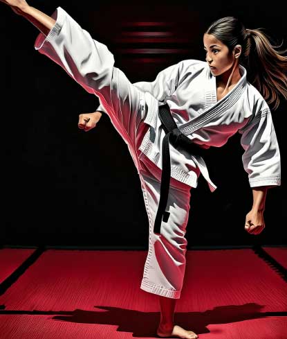 Trening mentalny w karate: koncentracja, determinacja i kontrola emocji